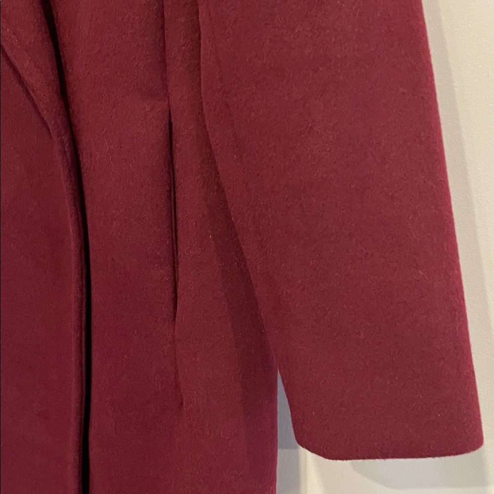 NWT Banana Republic Factory Wool-Blend Timeless Topcoat - Picture 6 of 9